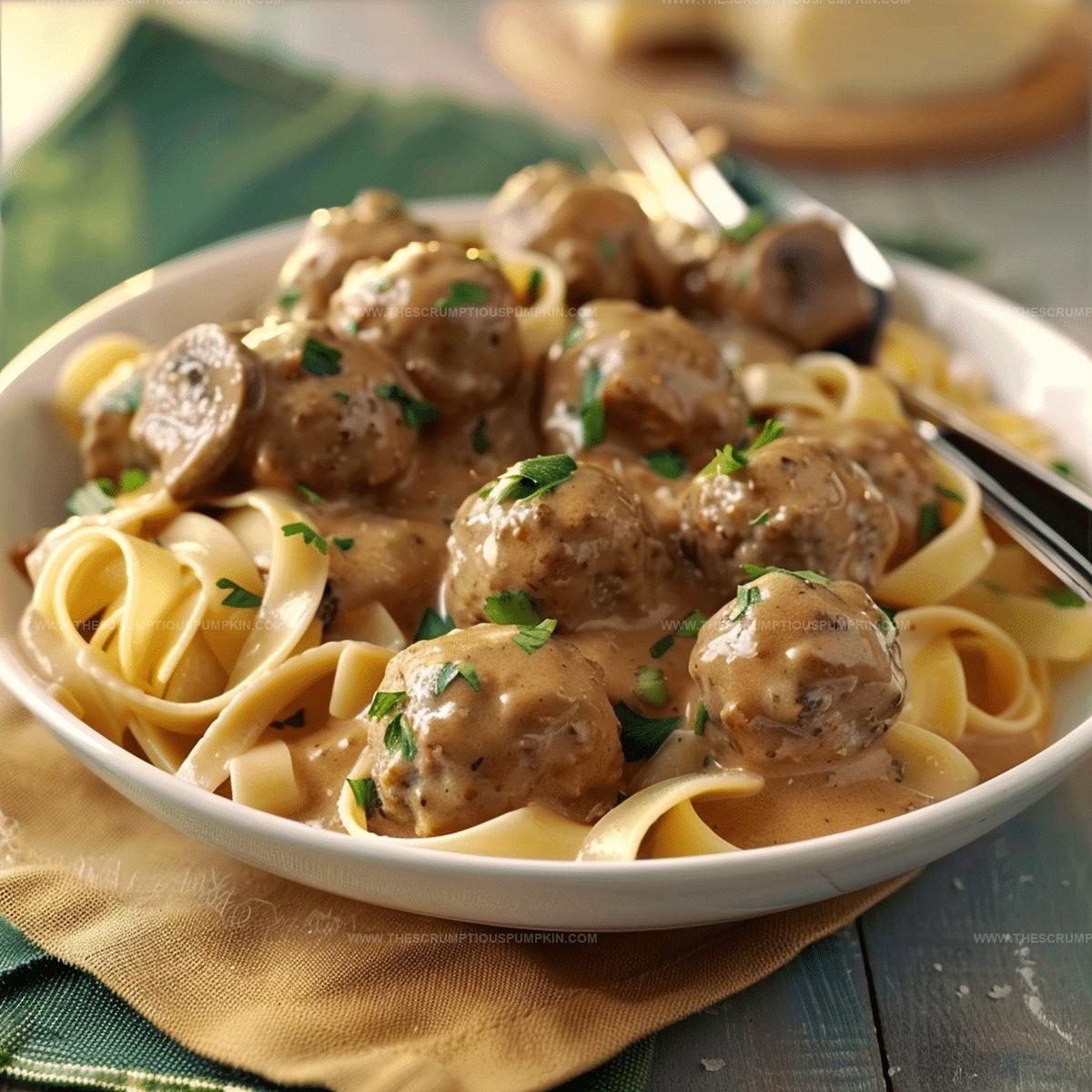 Meatball Stroganoff Recipe