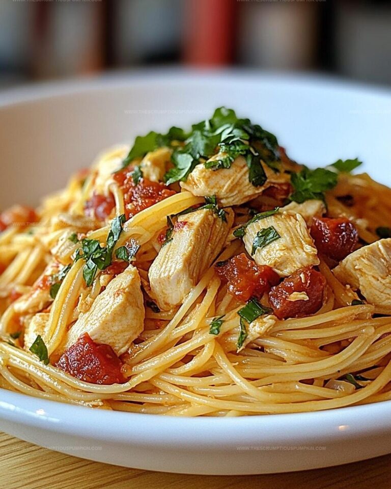 Creamy Monterey Chicken Spaghetti Delight Recipe