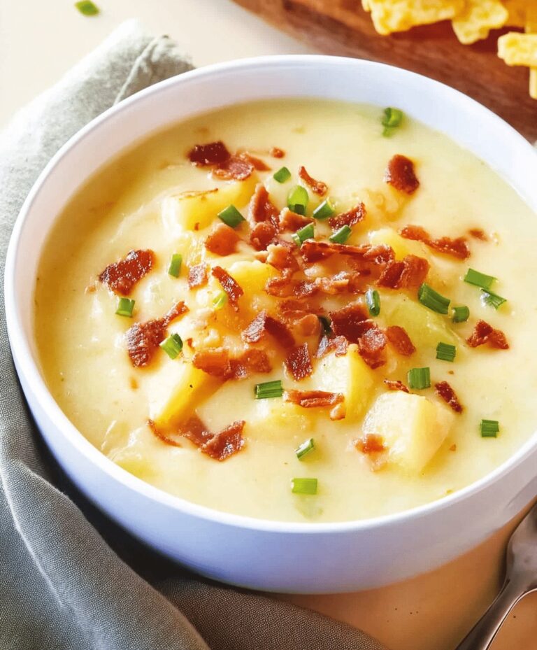 Slow Cooker Loaded Baked Potato Soup Recipe