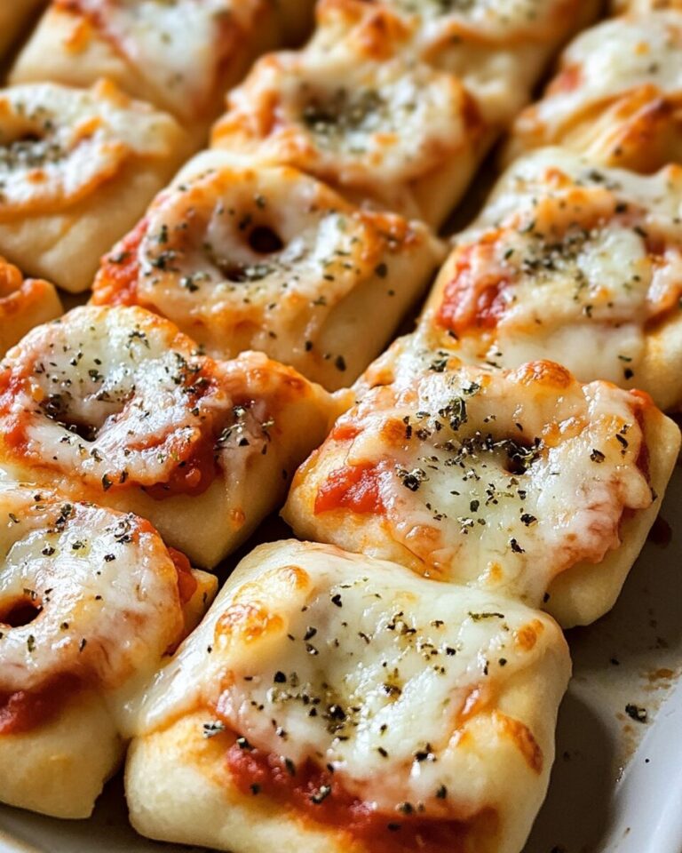 Cheesy Pepperoni Pizza Rolls Recipe