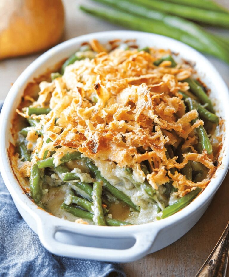 The Best Green Bean Casserole Recipe