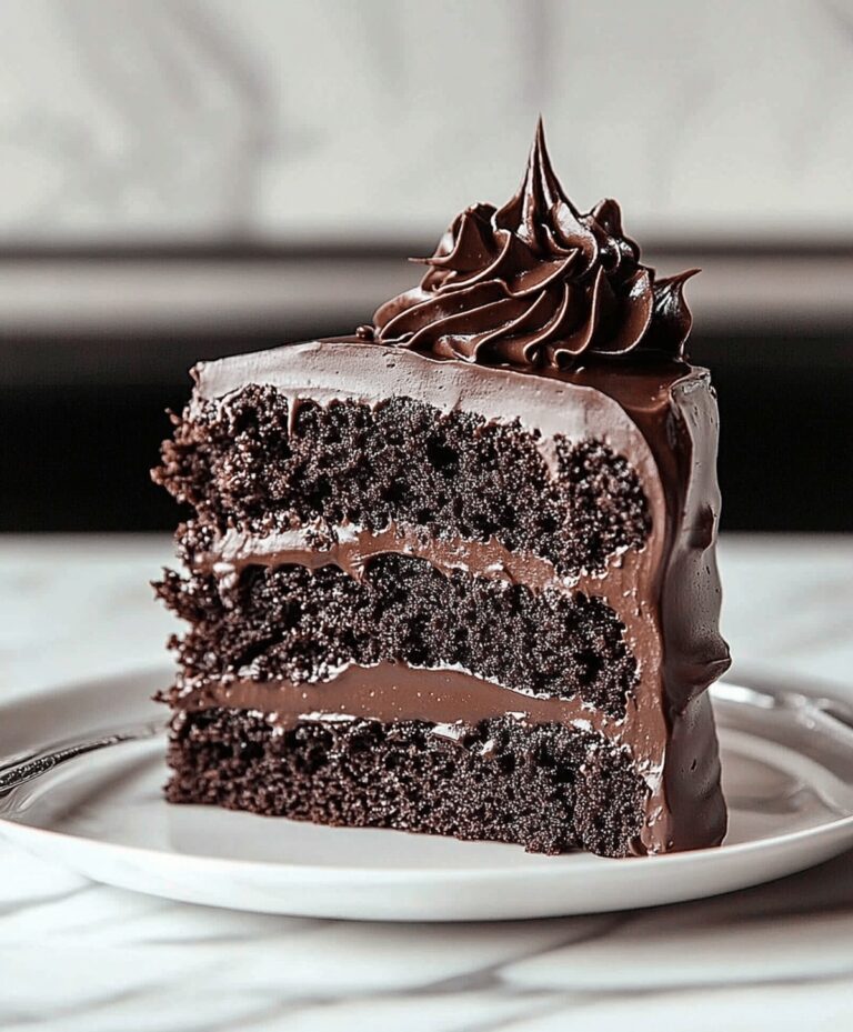 Midnight Fudge Cake Recipe