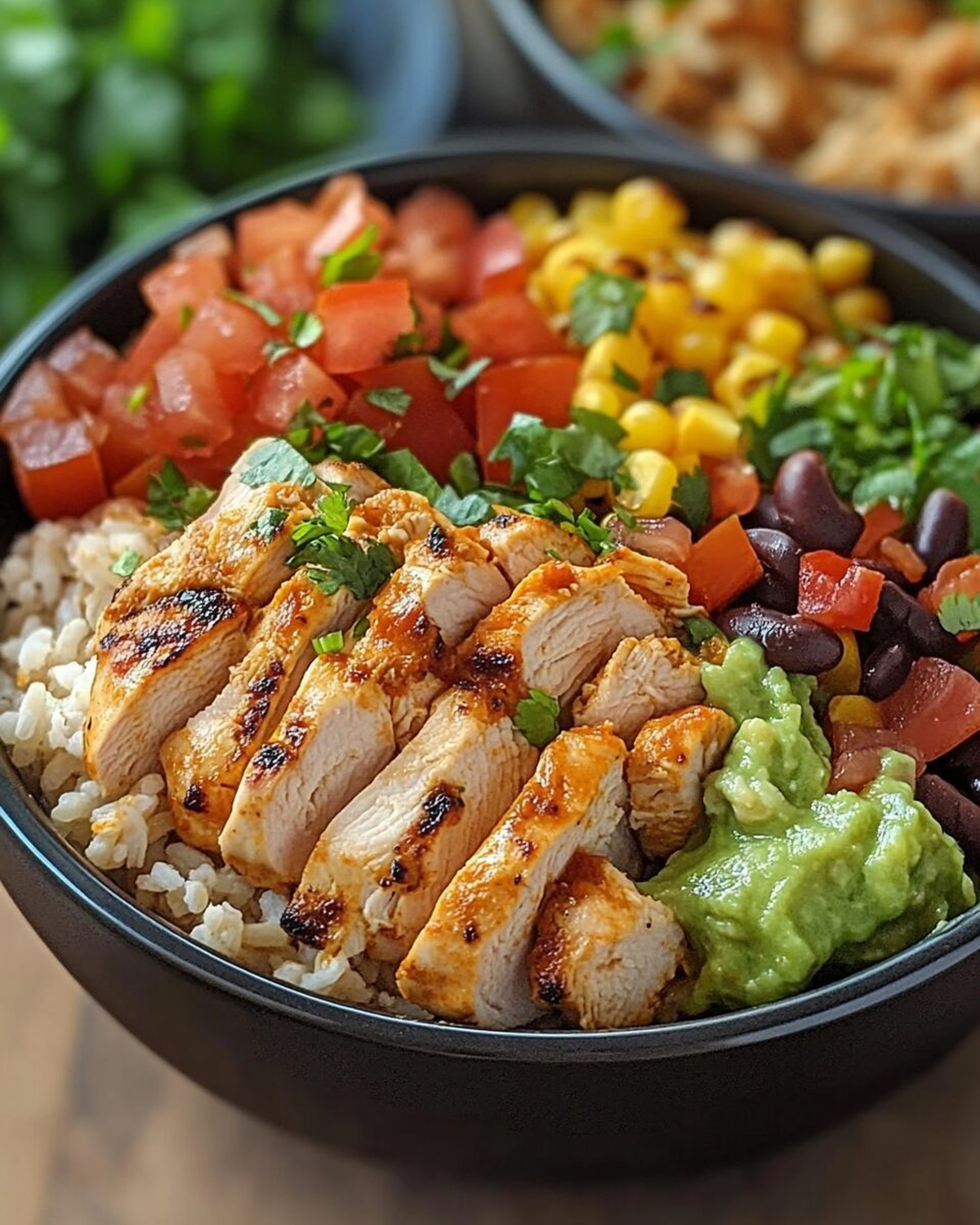 Zesty Chicken Burrito Bowl in a Single Pan Recipe