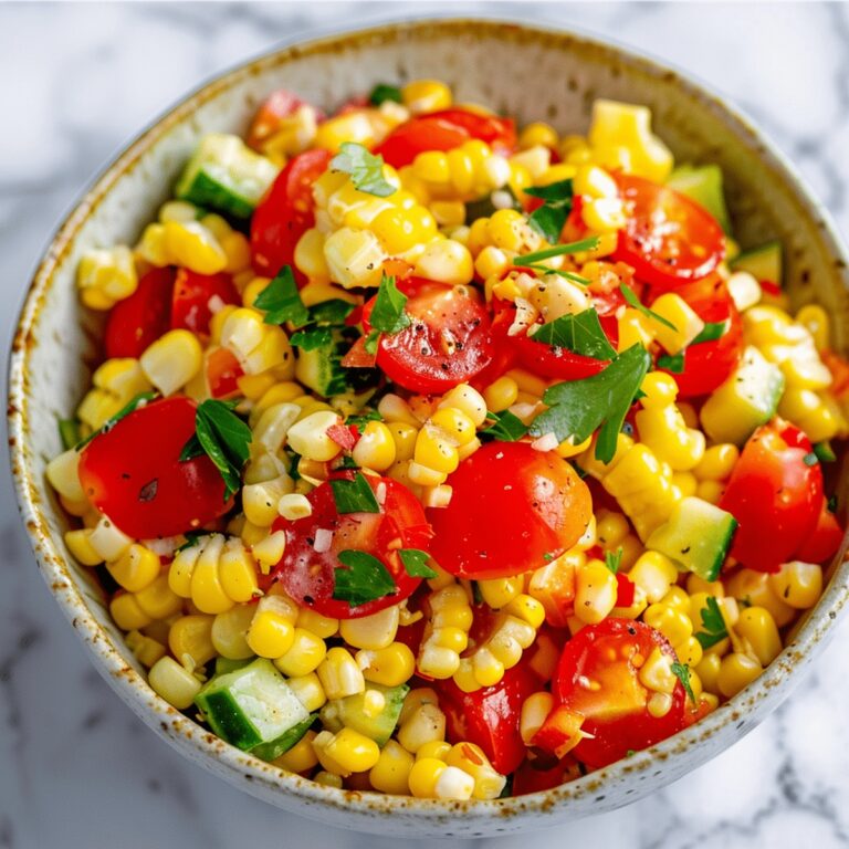 Easy Corn And Tomato Salad Recipe