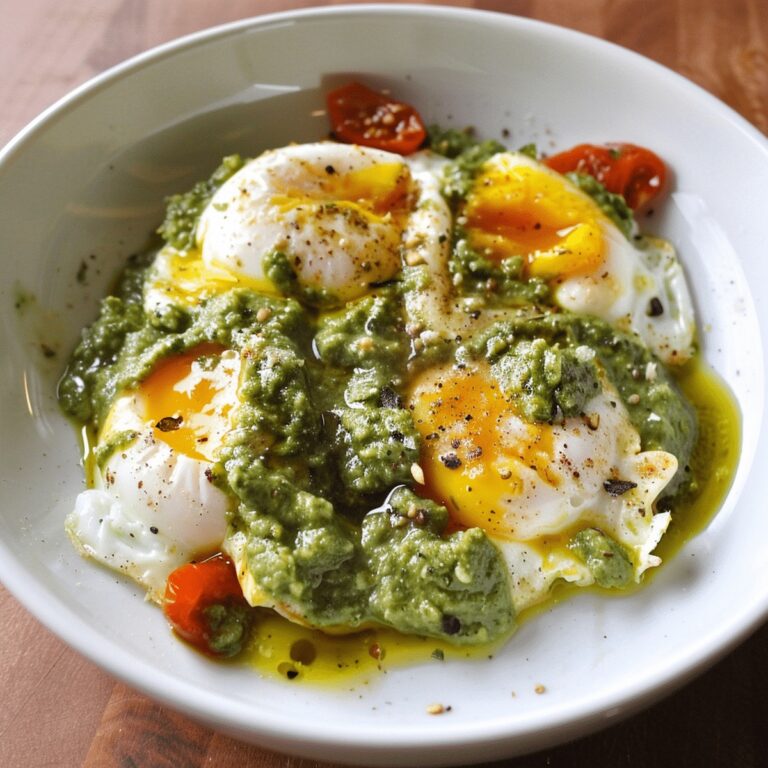 Pesto Eggs Recipe