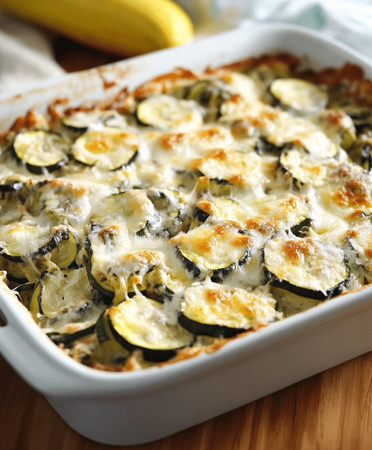 Cheesy Zucchini Casserole Recipe