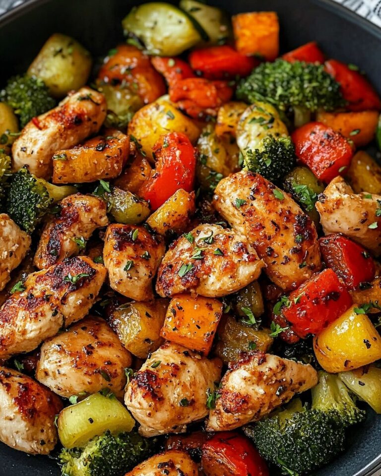 Air Fryer Chicken and Vegetables Recipe
