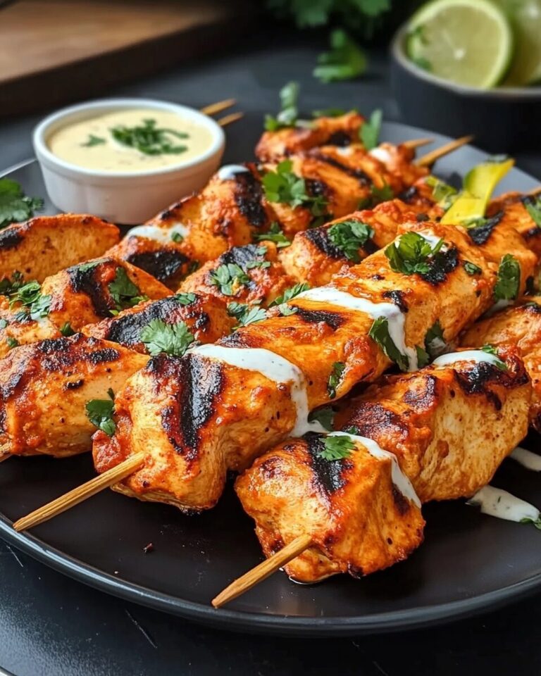 Smoky and Flavorful Chicken Tikka Kababs Recipe