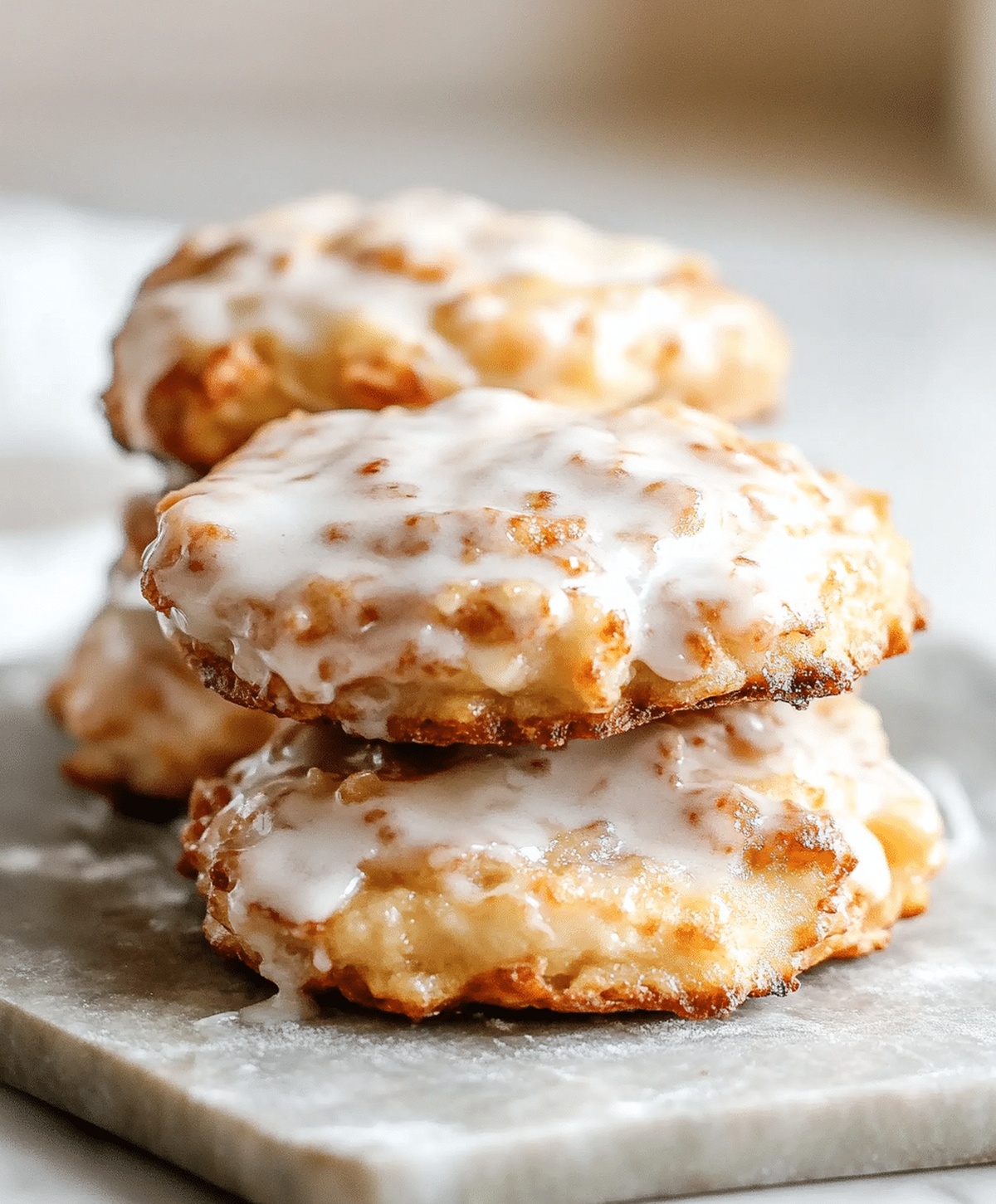 Shatteringly Baked Apple Fritters Recipe