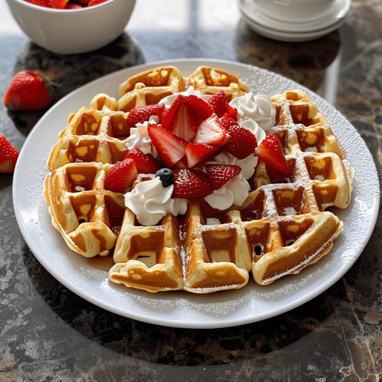 Homemade Waffles Recipe