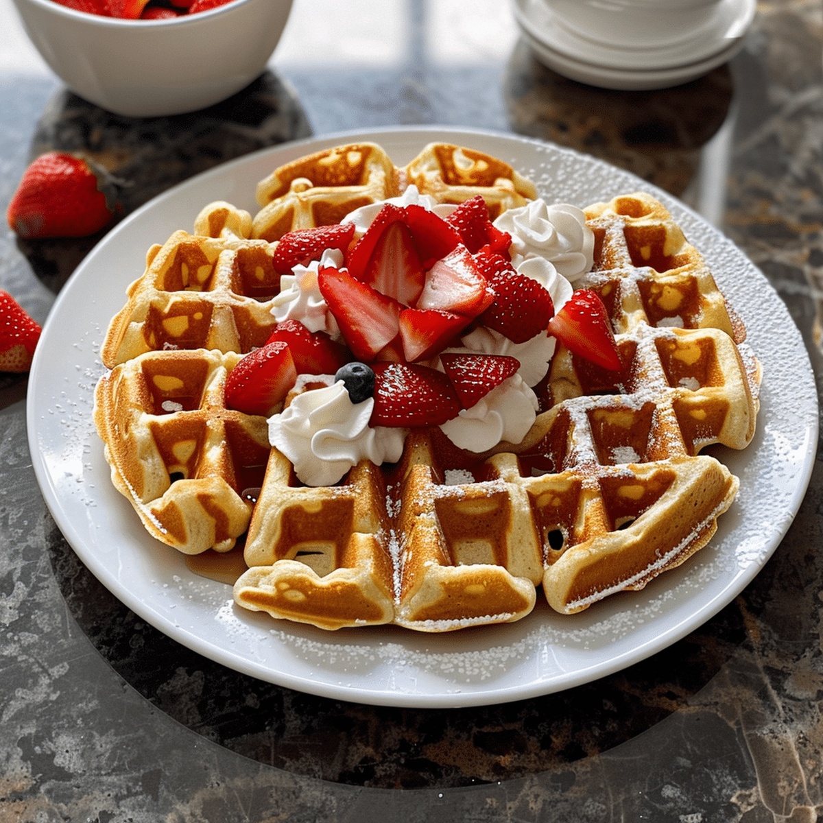 Homemade Waffles Recipe