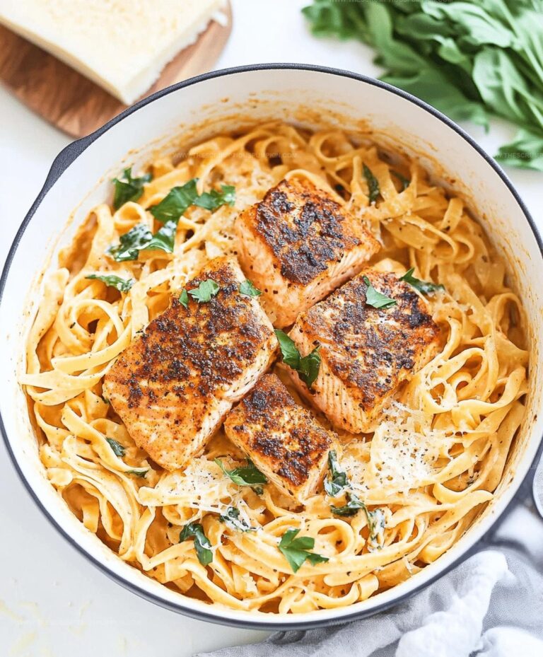 Creamy Cajun Salmon Pasta Recipe
