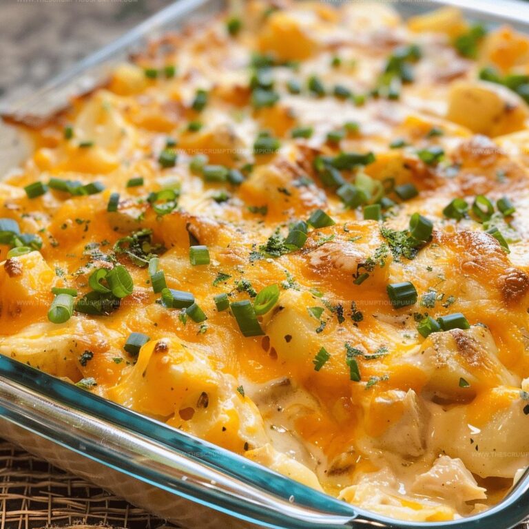 Cheesy Chicken Potato Casserole Recipe
