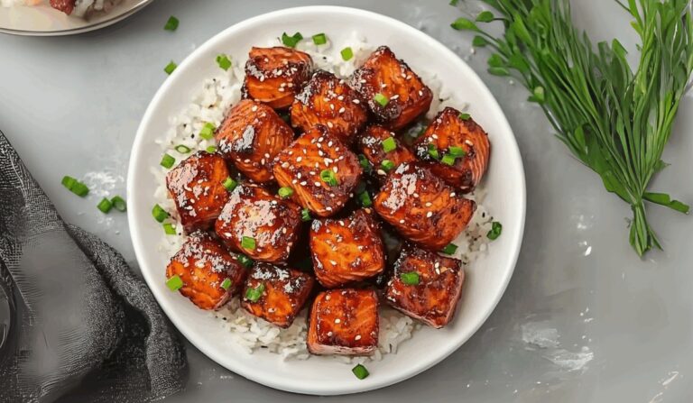 Silky Garlic Butter Steak Bites and Potatoes Recipe