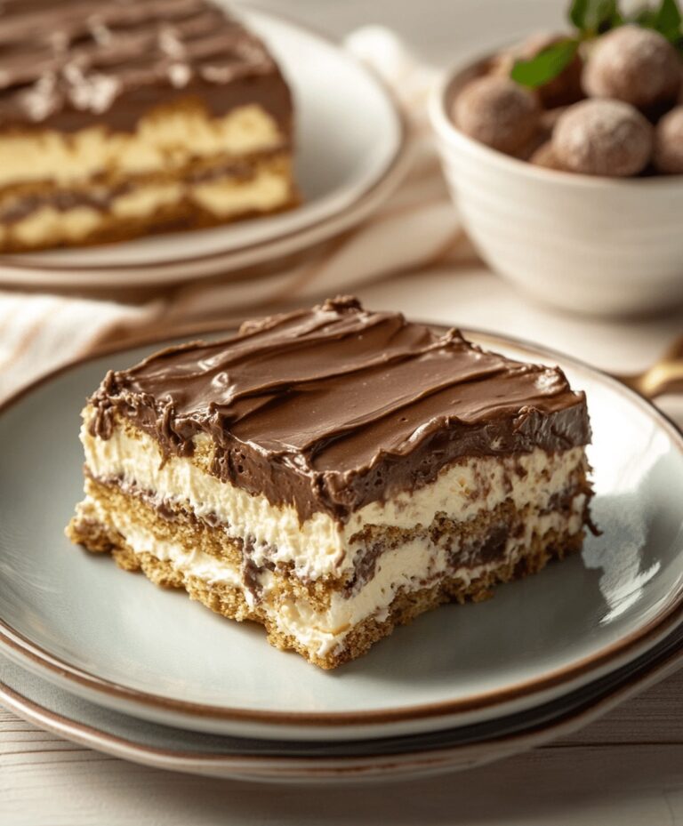 No Bake Eclair Cake Recipe