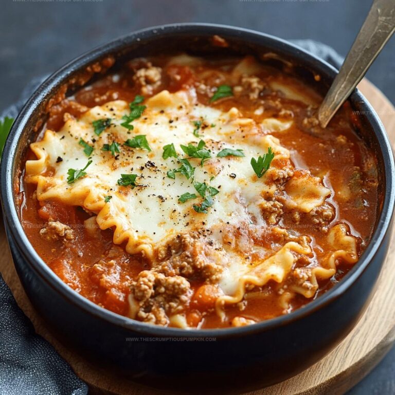 Bold Lasagna Soup Recipe
