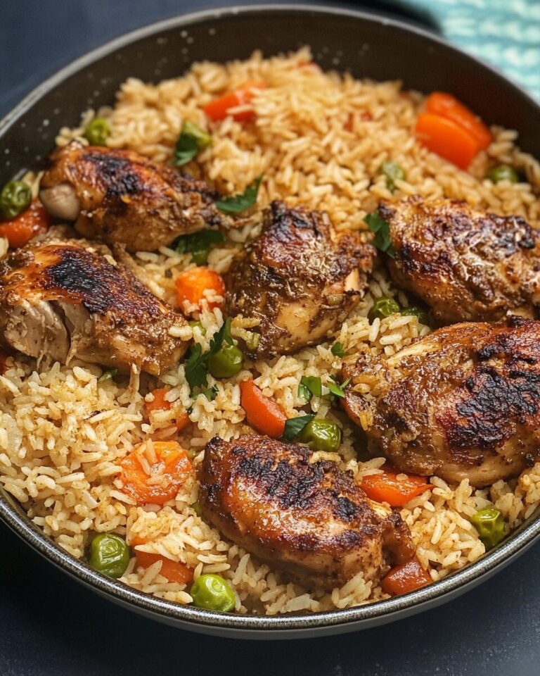 Caribbean Jerk Chicken and Rice Recipe