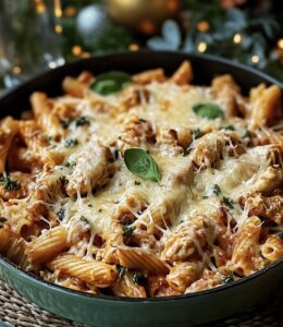 Speedy One-Pot Chicken Parmesan Pasta Recipe