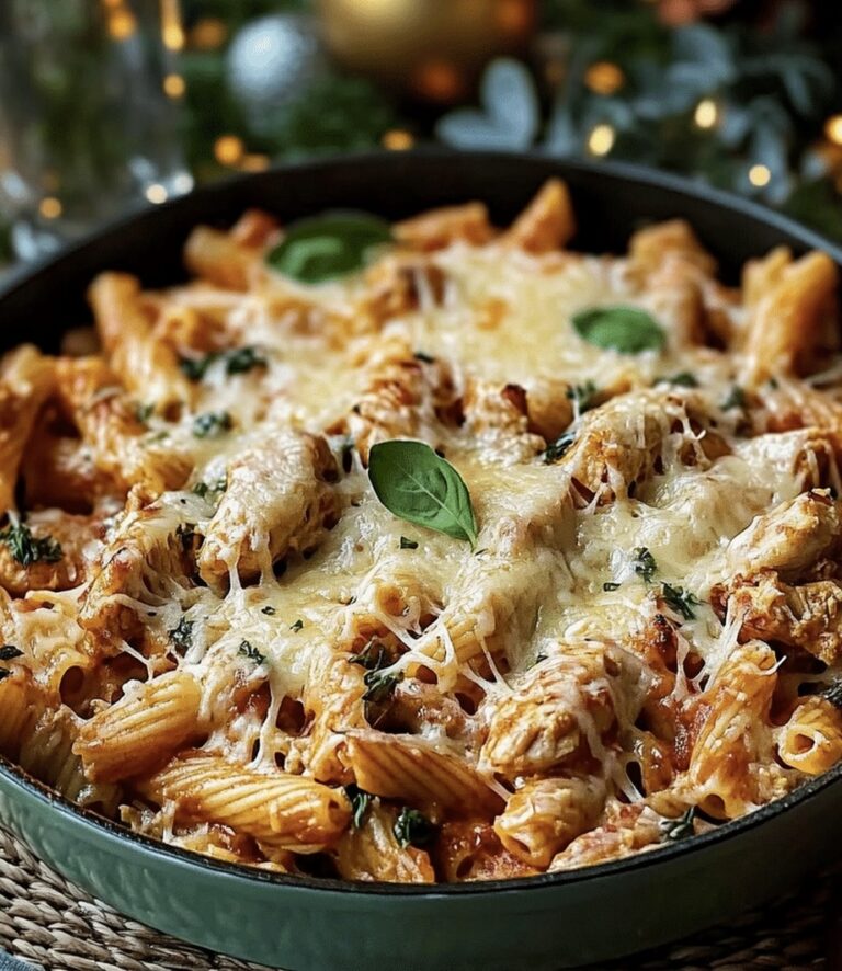 Speedy One-Pot Chicken Parmesan Pasta Recipe
