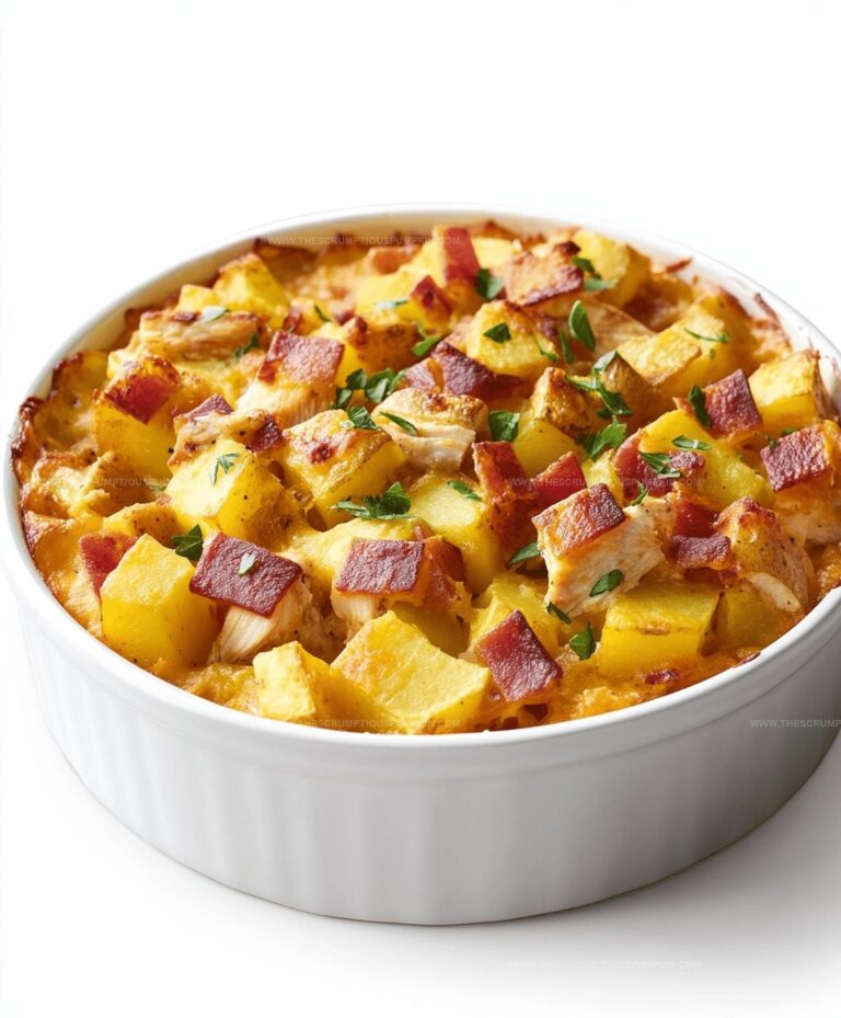 Loaded Chicken And Potato Casserole Recipe