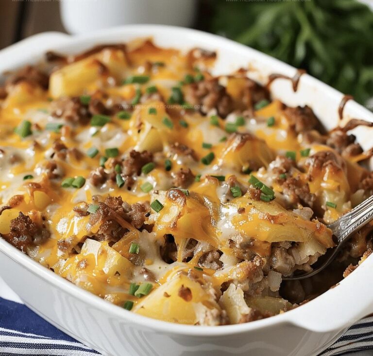 Hamburger Potato Casserole Recipe