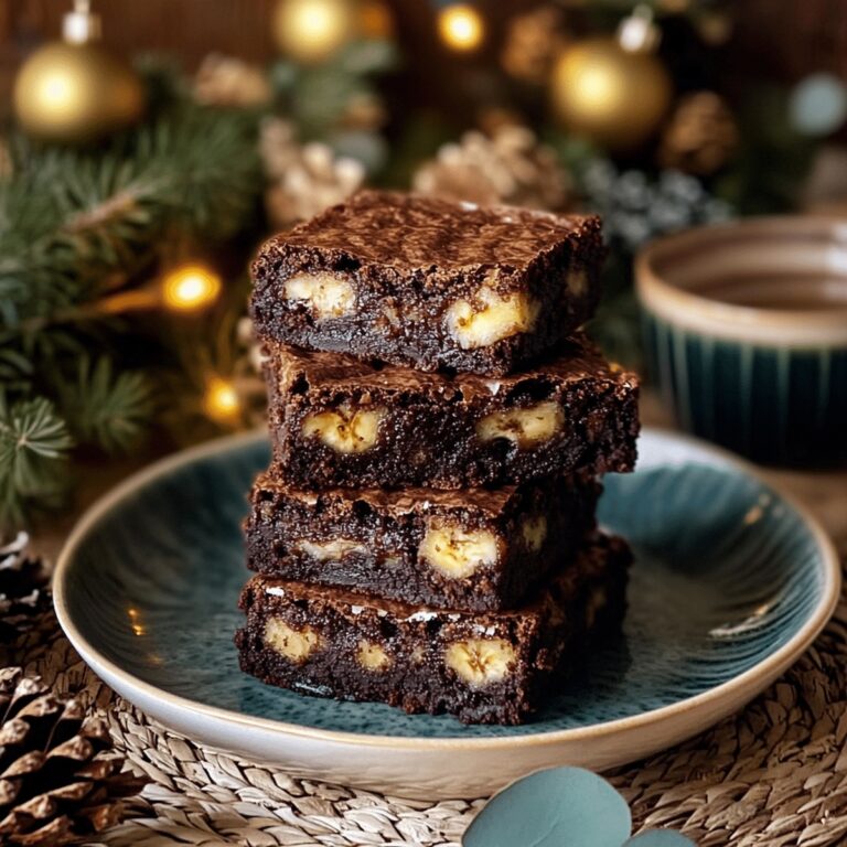 Brownie Banana Bread Brownies Recipe