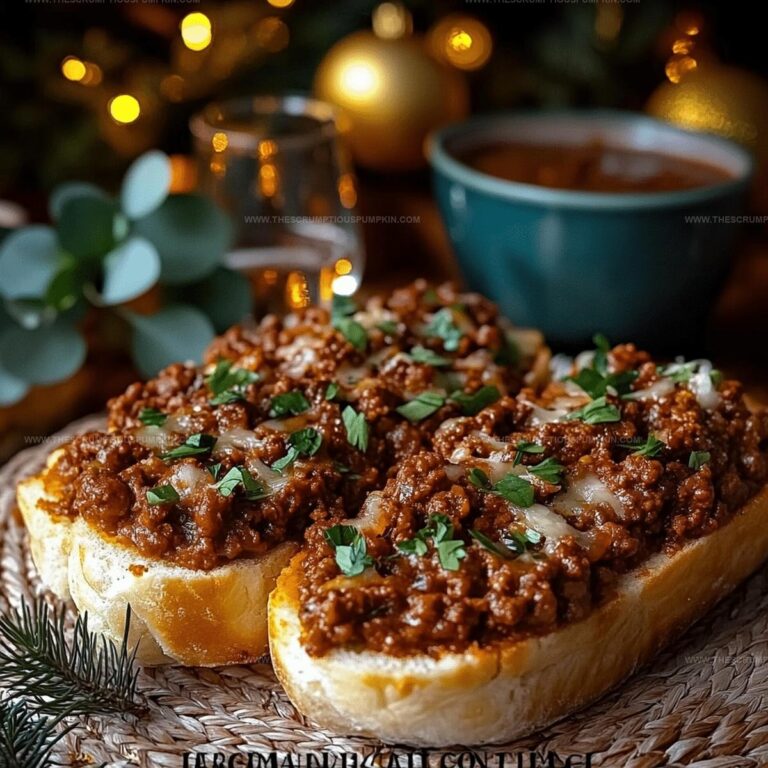 Toasty Garlic Bread Sloppy Joes Recipe