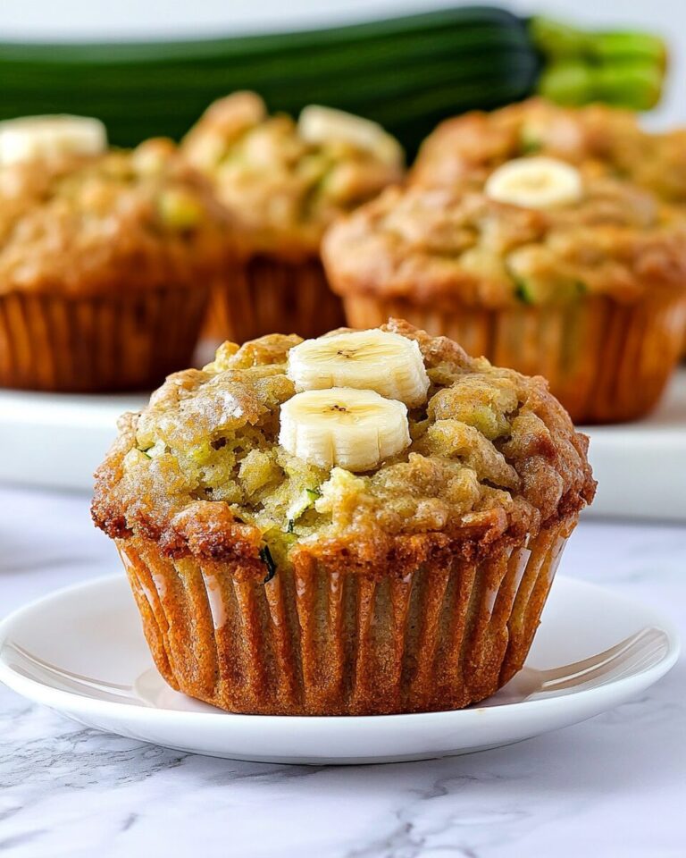 Moist Banana Zucchini Muffins with a Hint of Spice Recipe