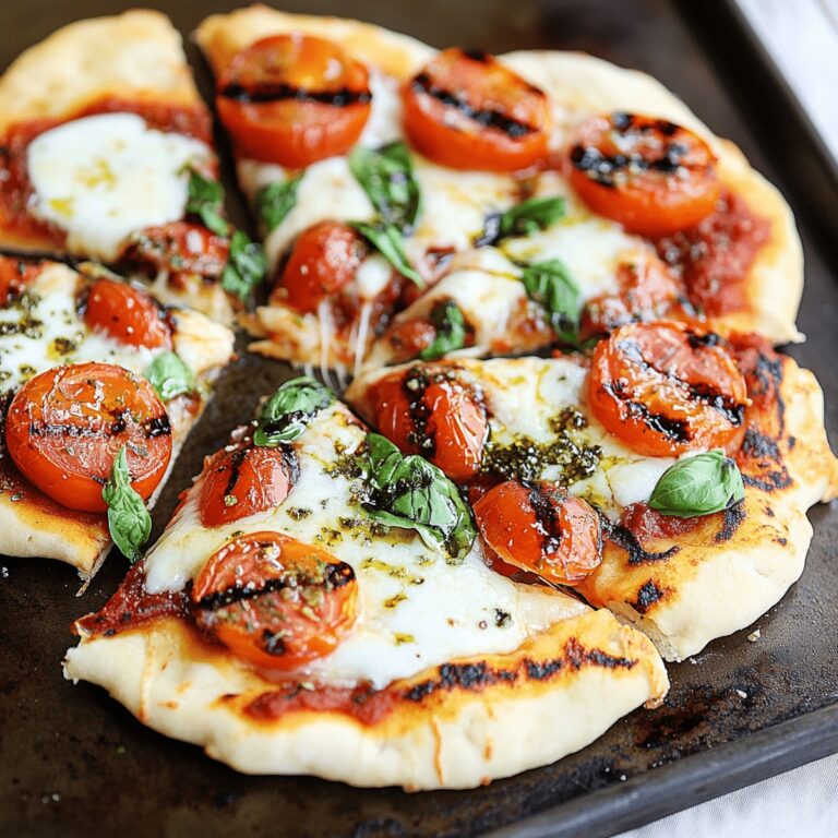Homemade Grilled Pizza Recipe