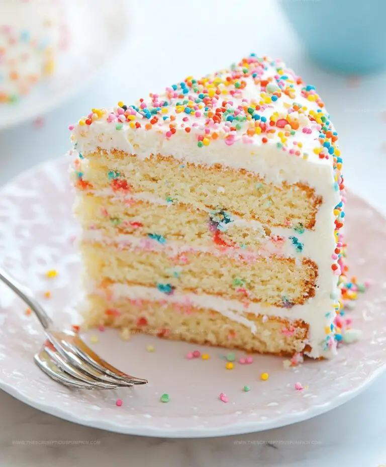 Confetti Layer Cake Recipe