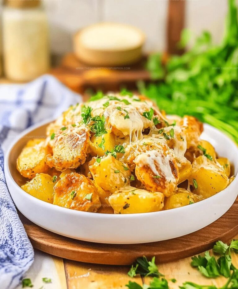 Garlic Parmesan Chicken And Potatoes Skillet Recipe