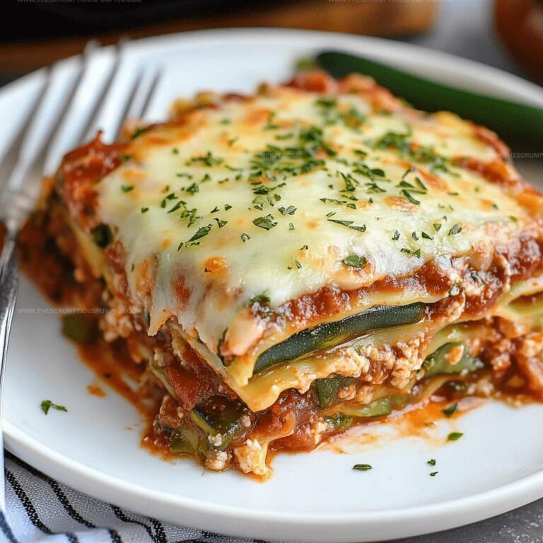 Zucchini Lasagna Recipe