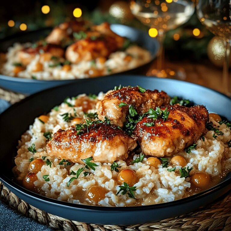 Pillowy Smothered Chicken And Rice Recipe