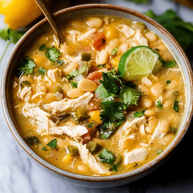 Healthy White Chicken Chili Recipe