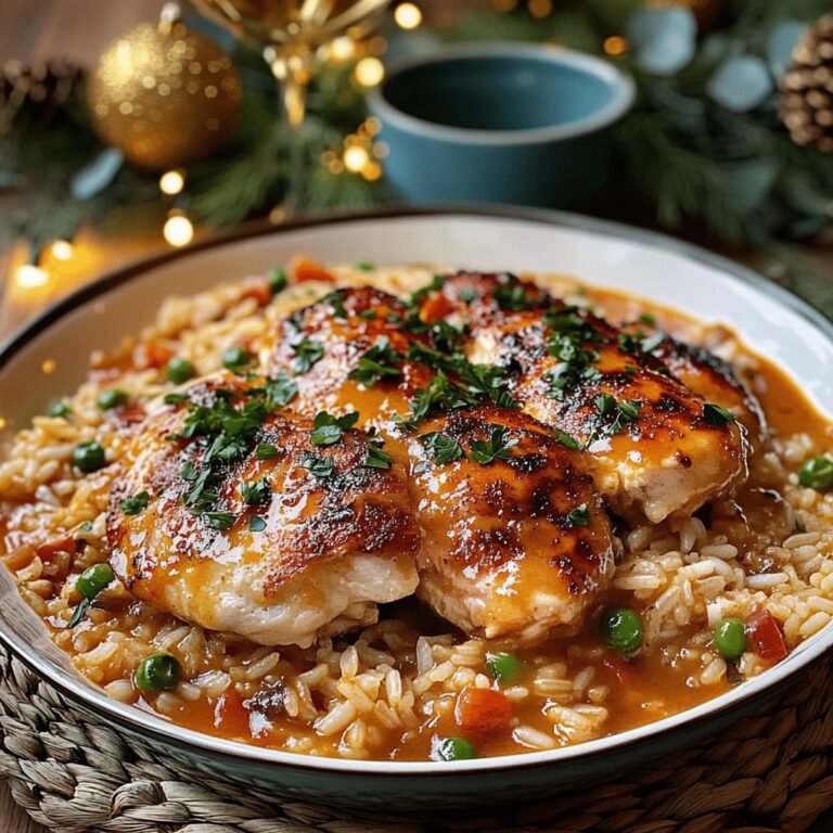Heavenly Smothered Chicken And Rice Recipe