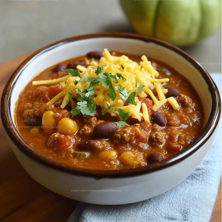 Pumpkin Chili Recipe
