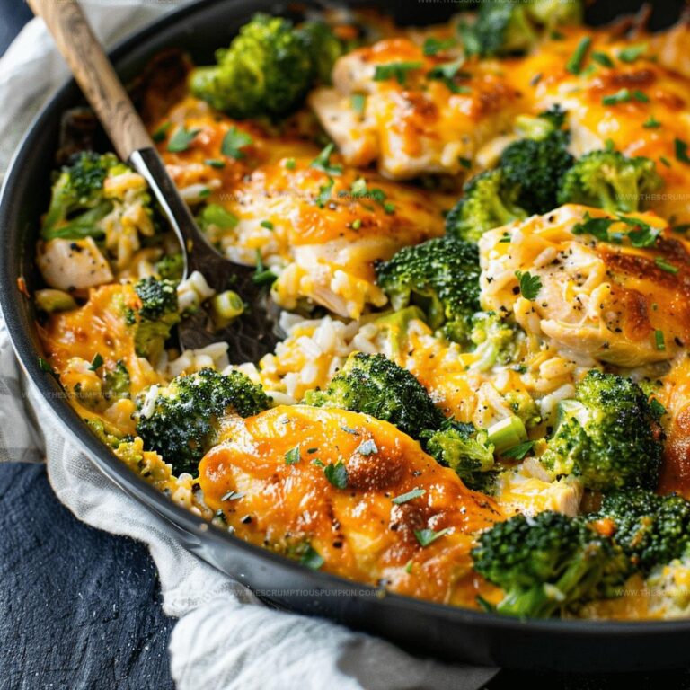 Unified One Pan Cheesy Chicken Broccoli And Rice Recipe