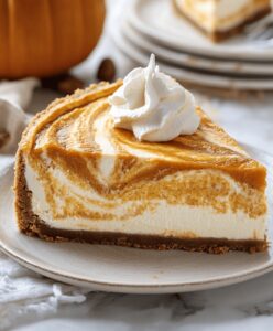 Pumpkin Swirl Cheesecake Recipe