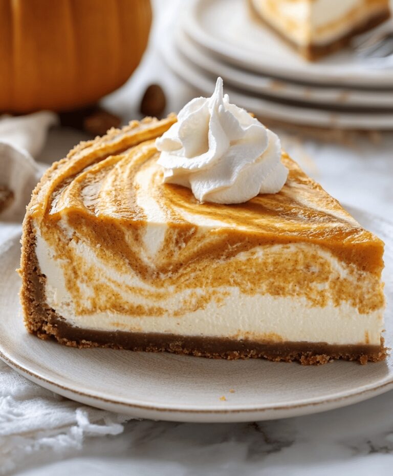Pumpkin Swirl Cheesecake Recipe