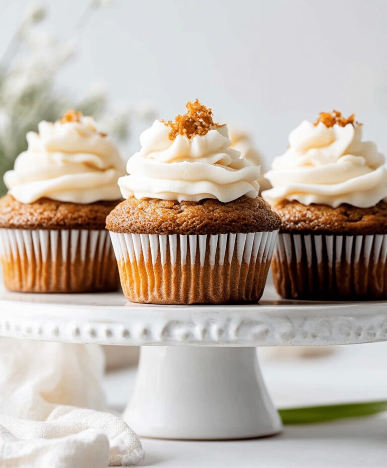 Carrot Cake Cupcakes Recipe