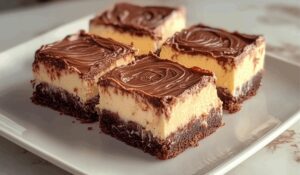 Nutella Cheesecake Bars Recipe