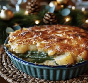 Gratifying Green Bean And Potato Casserole Recipe
