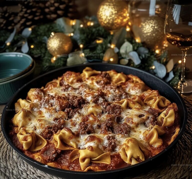 Overloaded Meat Lovers Pizza Tortellini Recipe
