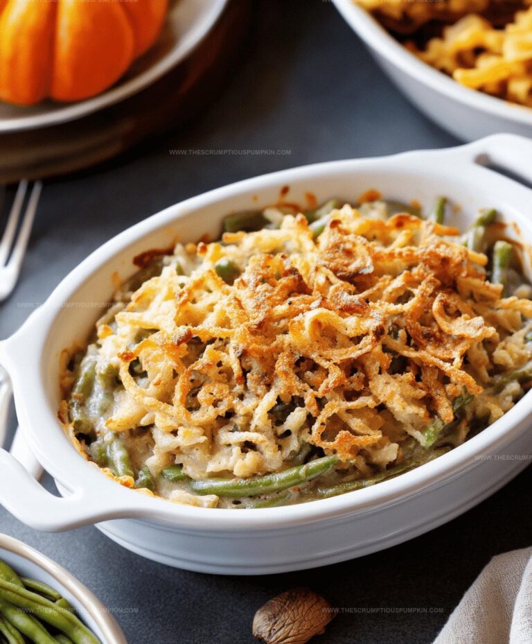 Easy Thanksgiving Green Bean Casserole Recipe