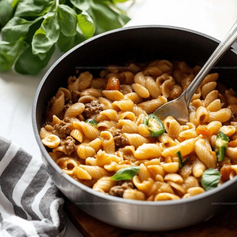 One-pot Cheeseburger Pasta Recipe