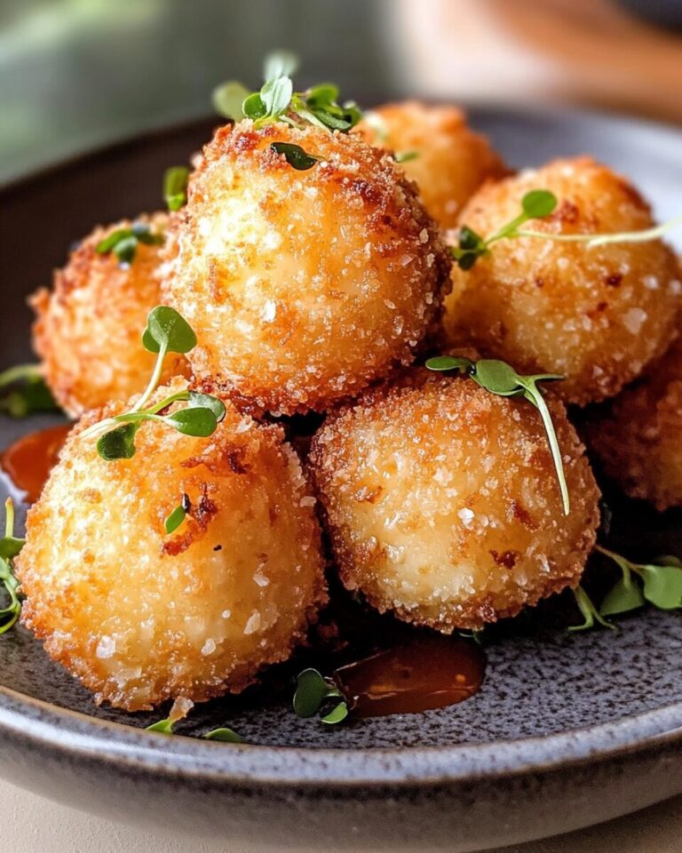 Crunchy Goat Cheese Bites with Herby Dip Recipe