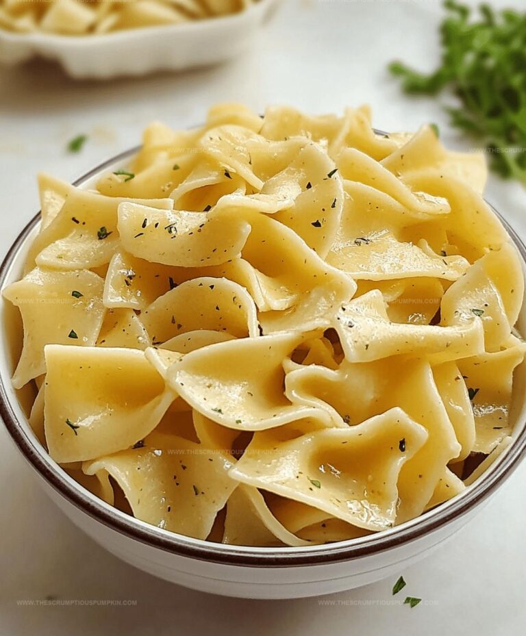 Quick And Easy Garlic Butter Noodles Recipe