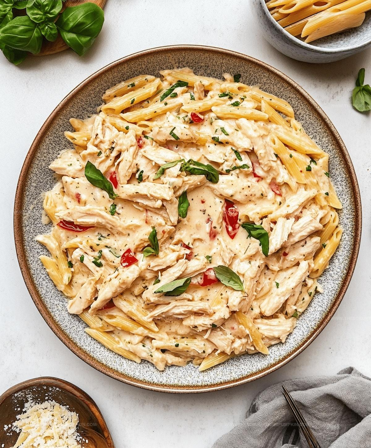 Cheesy Chicken Pasta Recipe Recipe