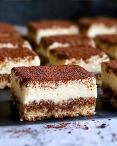 Espresso-Infused Tiramisu Dessert Bars Recipe