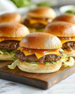Mini Big Mac-Style Sliders Recipe
